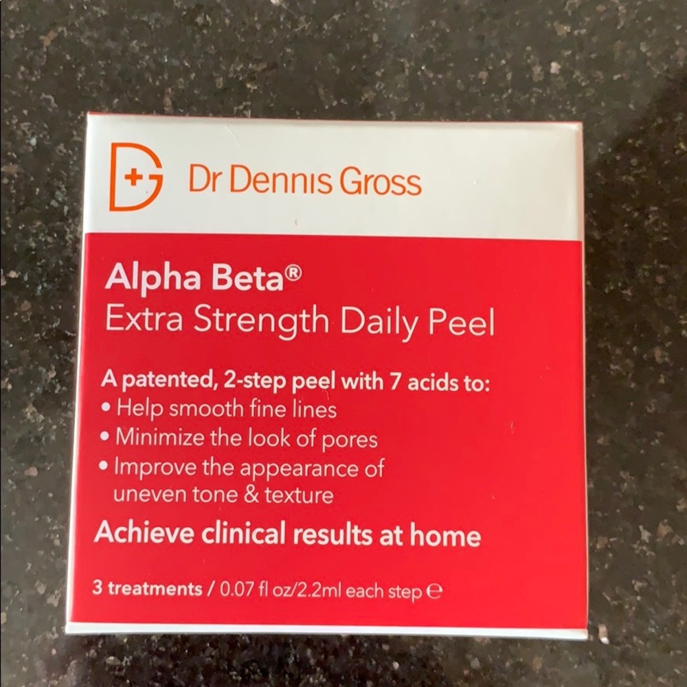 Brand new, 3 Dr. Gross Alpha Beta daily peels